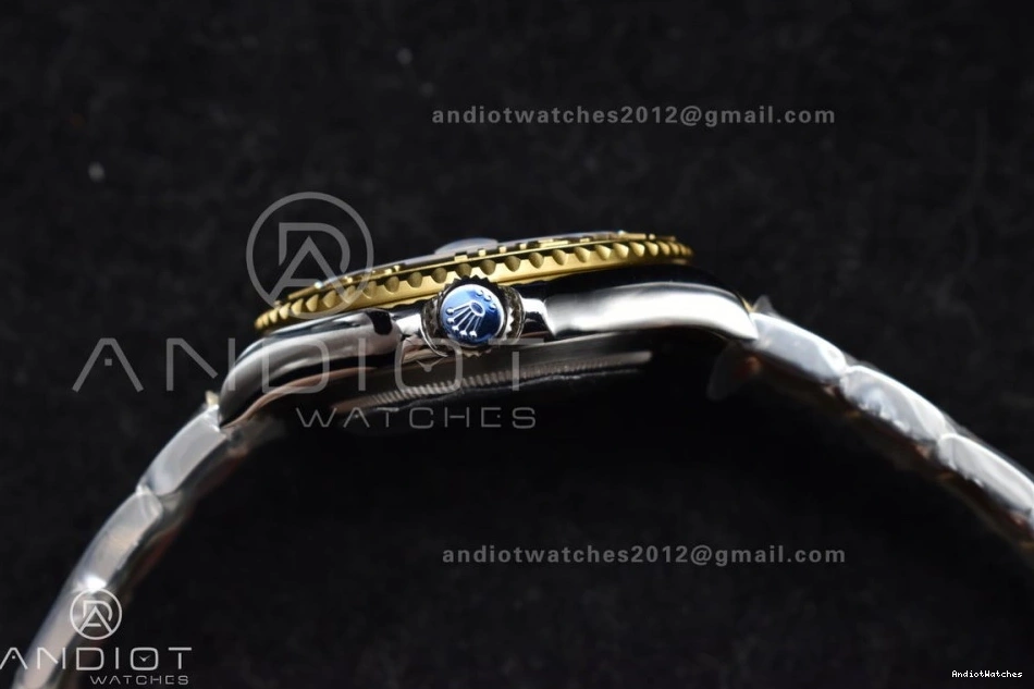 Best YG Dial 116623 White Reliable 1202 GMF Edition SS Plated YG SA Yacht-Master Bracelet on 1013